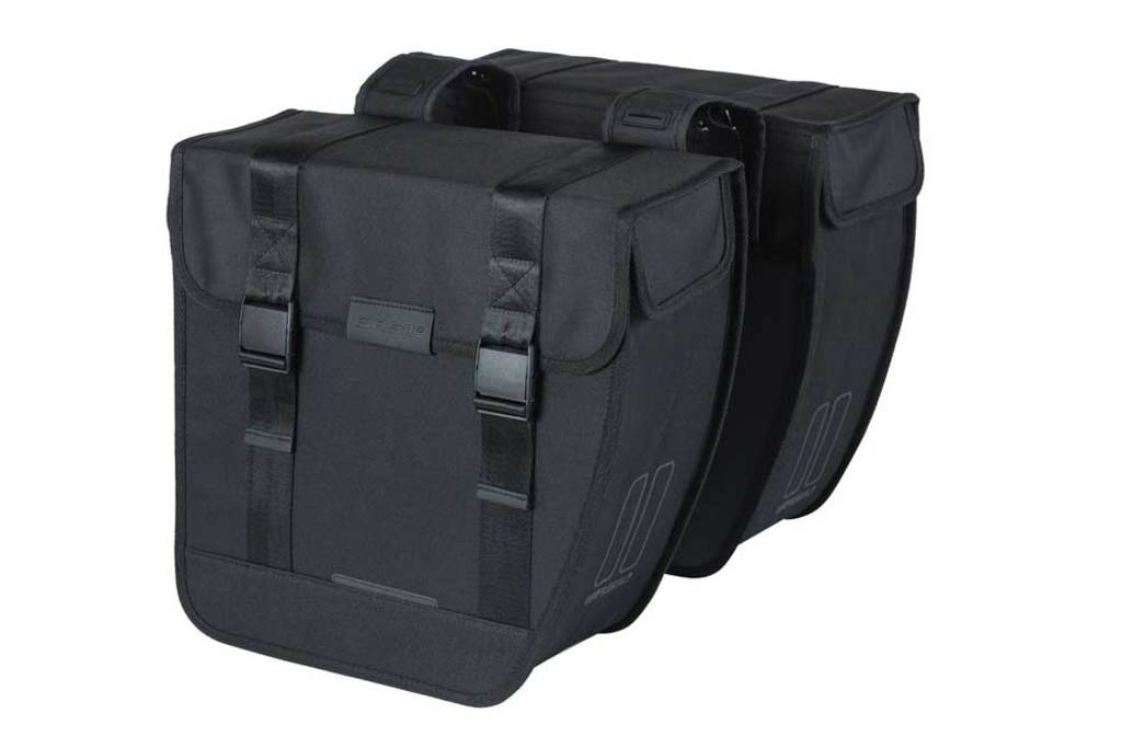 Dubbele-Fietstas-Basil-Tour-XL-Zwart-35-Liter Dubbele-Fietstas-Basil-Tour-XL-Zwart-35-Liter